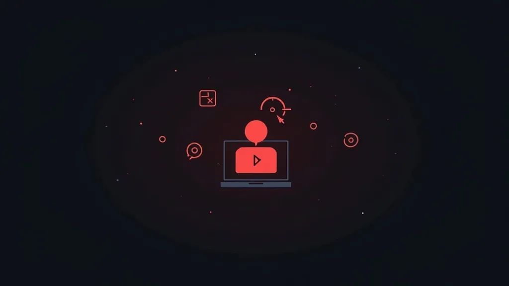 Digitalni marketing strategija za mala preduzeća - laptop sa videoPlayerom i marketing ikonama